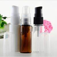 10pcs/Lot 20ml New Empty PET Beak Bottle Lotion Bottle Sub-bottling Cosmetic Sample With Pump Makeup Vials Amber Travel Bottles