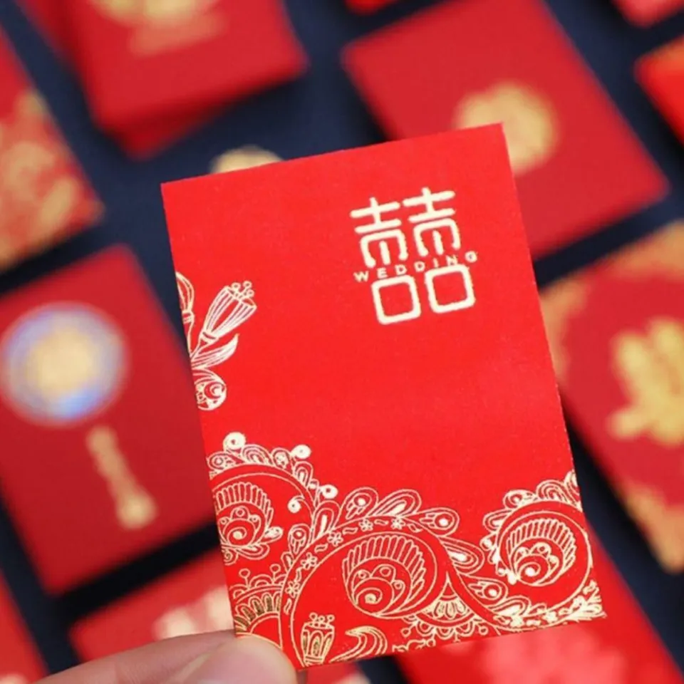 Wholesale 5pcs Chinese Red Envelope Cute Ox Hongbao New Year Spring  Festival Birthday Marry Red Gift Envelope Superhero From China