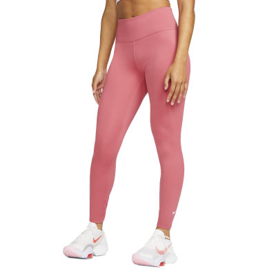 กางเกงออกกำลังแบรนด์Nikeของแท้!!Iรุ่นใหม่ Nike One Womens Mid-Rise Leggings (DD0252-622)