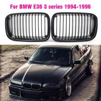 Black Grille ABS Front Replacement Hood Kidney Grill For BMW E36 1994 1995 1996 318i 323i 325i 320i 328i