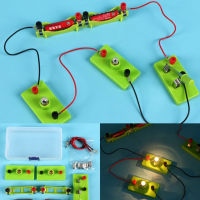 Kids Basic Circuit Electricity Learning Kit Physics Educational Toys For Children STEM Experiment Teaching Hands-on Ability Toy