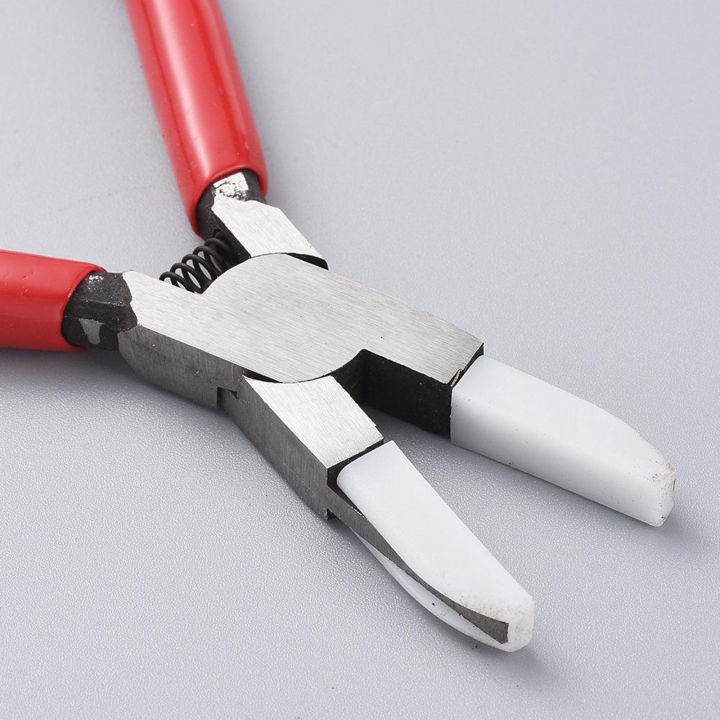 lazaralife-เครื่องประดับ-make-mini-คีมฟันจมูกแบนปากแบนคีมตัดแนวทแยงเครื่องมือ