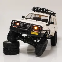 (ร้อน) เด็กเต็มขนาดสี่ล้อคลาสสิก Land Cruiser RC ตีนตะขาบรถรุ่นของเล่น DIY ประกอบชิ้นส่วนสำหรับ WPL c. B05 116 RC Car