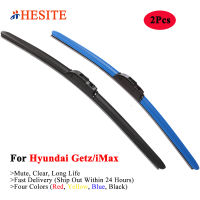 HESITE Colorful Wiper Blades For Hyundai Getz S XL And iMax N Car Models 2006 2007 2008 2009 2010 2015 2016 2019 2020 2021 2022