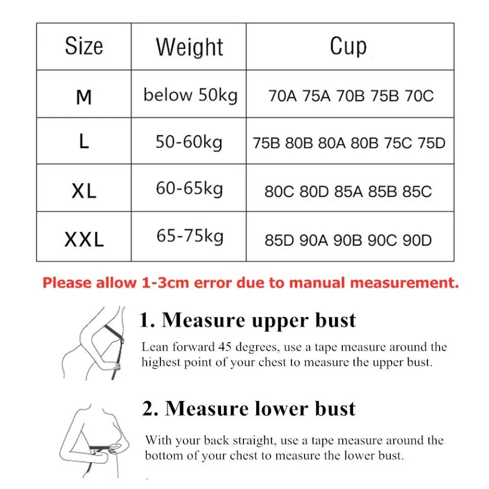 XIHONEY Fashion Front Closure Chest Care Push Up Bra Sport Bra Chest  Support Posture Corrector Vest