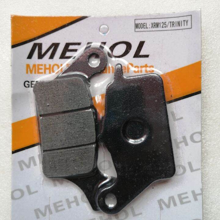 Mehol Brake Pads for Honda XRM 125/Trinity Lazada PH