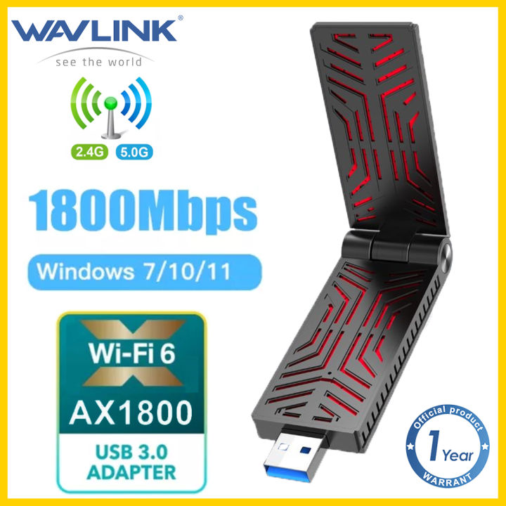 Ax1800m Usb Wifi 6 Adapter 802.11ax For Pc, Usb 3.0 Wifi Dongle 5