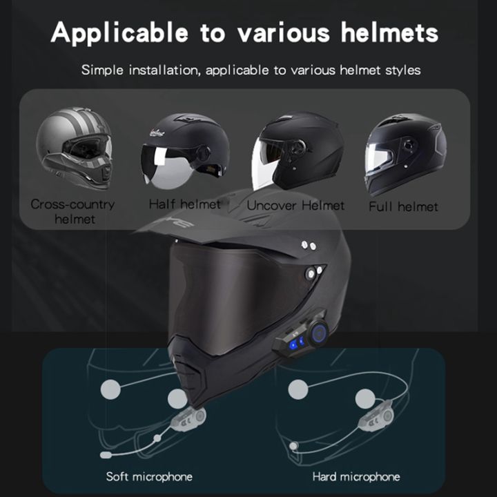 x-15-helmet-bluetooth-headset-motorcycle-bluetooth-headset-riding-hd-call-headset-ip65-waterproof-headset