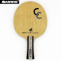 Sanwei CC 5 2 Soft Carbon OFF Table Tennis carbon Blade Ping Pong Racket Bat with Free Case