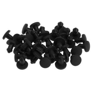 【DT】hot！ 40Pcs Rubber Stoppers 2.5mm Temperature Resistant Plug Stopper Paint Protection Round Insert