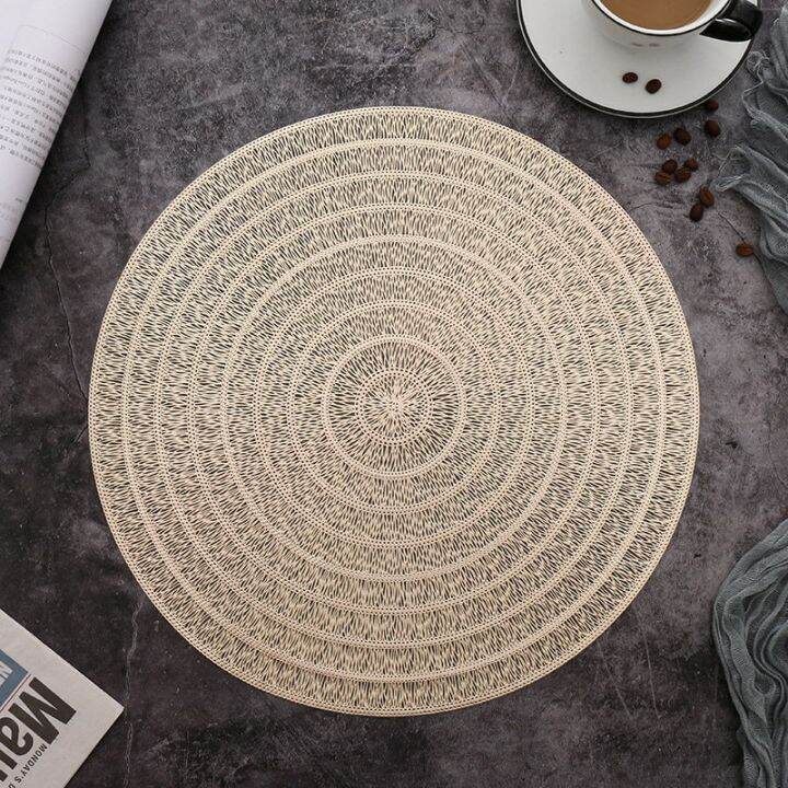 38cm-round-placemat-ins-nordic-anti-scalding-durable-decorative-hollow-heat-insulation-pad-home-table-mat