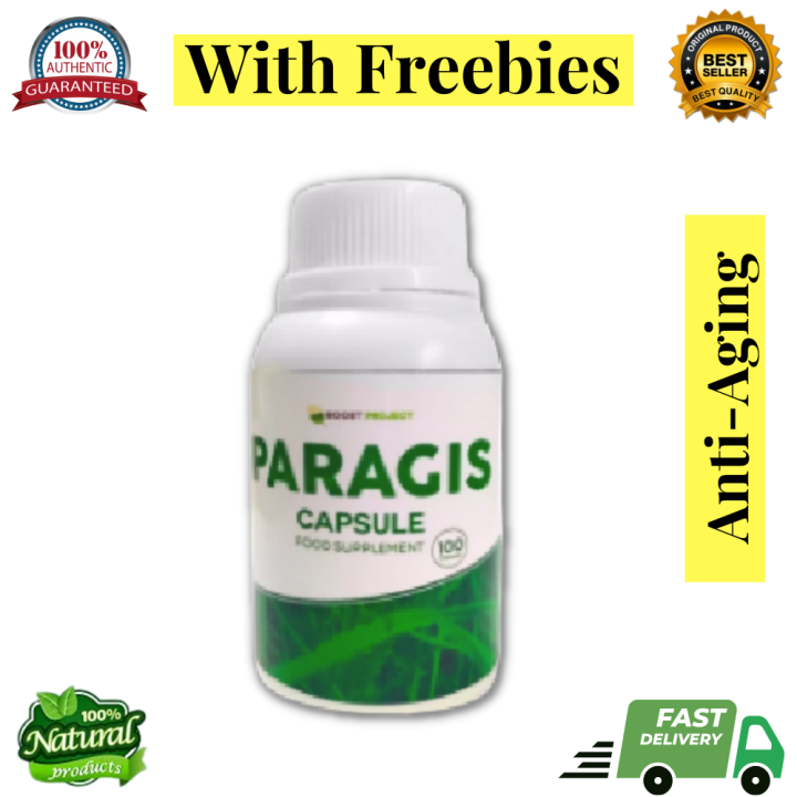 GlowCart Boost Project Paragis Capsule 100 Capsules / 400mg Mix / Helps