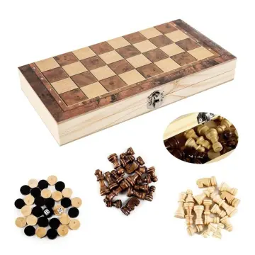 Cb games 3 In 1 Board Game Chess. Checkers And Backgammon Case