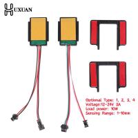 สวิตช์เหนี่ยวนำระบบสัมผัสเซ็นเซอร์สัมผัส12-24V สำหรับไฟหน้ากระจก5A หรี่ไฟ LED ในห้องน้ำ