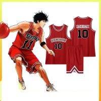 ชุดคอสตูมสำหรับผู้ใหญ่ฮาโลวีน Jersey Basket Hhanamichi Ichi RUKAWA เสื้อกล้ามชุดคอสเพลย์บุรุษกางเกงขาสั้น Shohoku โรงเรียนบาสเก็ตบอลเด็กพิมพ์ลาย