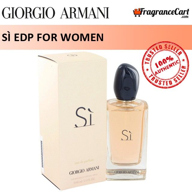Giorgio Armani Si EDP for Women (100ml) Eau de Parfum [Brand New 100%  Authentic Perfume/Fragrance] 