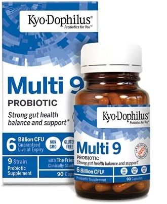 โปรไบโอติก-9-สายพันธุ์-สนับสนุนระบบย่อยอาหาร-และสุขภาพลำไส้-multi-9-probiotic-6-billion-cfu-90-capsules-kyo-dophilus