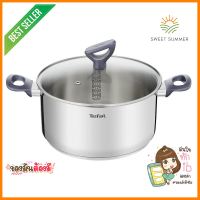 หม้อต้ม+ฝาแก้ว 24 cm TEFAL DAILY COOKPOT WITH LID TEFAL DAILY COOK 24CM **ลดราคาจัดหนัก **