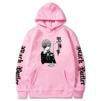 Black Butler Japanese Anime Men Hoodies Cool Manga Graphic Printed Pullover Sweatshirt Male Casual Winter Unisex Hooded Size Xxs-4Xl