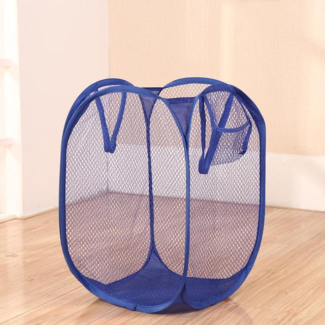 yf-1pc-large-laundry-basket-storage-light-nylon-mesh-foldable-household-dirty-clothes-bag-washing-child-organization