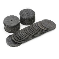 36pcs 32mm Fiberglass Reinforced Cutting Disc Cut Off Wheels with Mandrel Dremel Abrasive Accessories for Rotary Tool Mini Drill