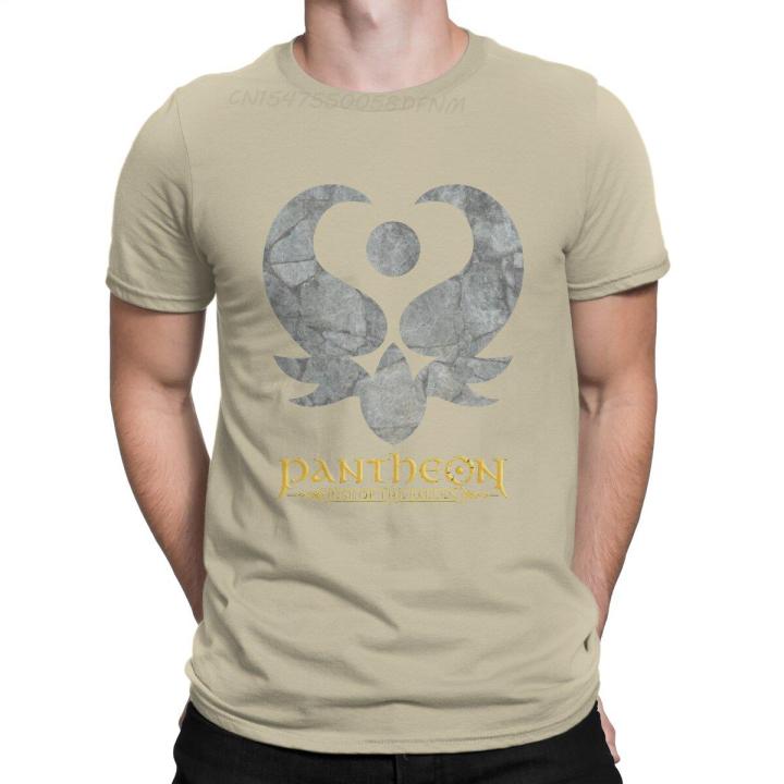 pantheon-animation-newest-t-shirt-for-men-druid-camisas-pure-cotton-t-shirts-custom-gift-kawaii-clothes-outdoorwear