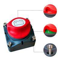 0【；‘สวิตช์ไฟดับแบตเตอรี่ RV รถบรรทุกกันน้ำสวิตช์ Isolator กระแสไฟสูง