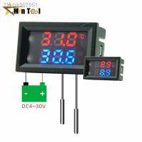 ↂ✇۞  DC4-30V 100cm Digital DC Dual Display Voltmeter Thermometer Temperature Sensor Detector With NTC 10K 3950 Probe