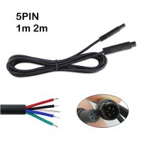 ■ 5pin Car DVR Camera Rear View 5 Core Male to Female Connector Cable Copper Wire Cord Extension HD Monitor Vehicle