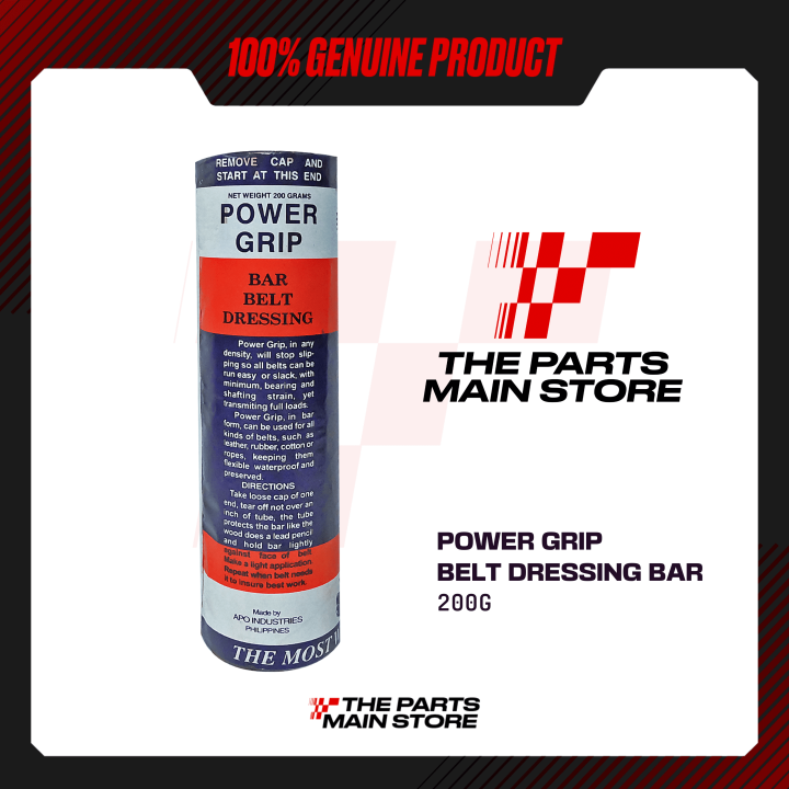 POWER GRIP BELT DRESSING BAR FOR VBELTS, SERPENTINE BELTS, FAN BELTS