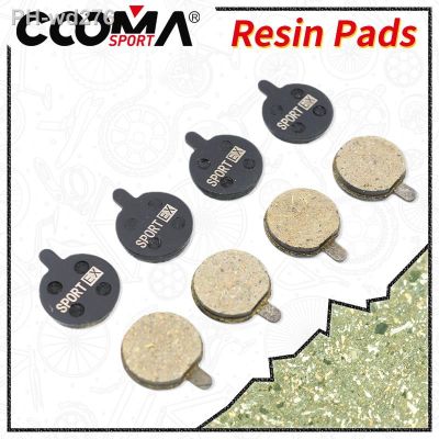 4 Pairs Bicycle Disc Brake Pads for ZOOM DB 280 DB 550 DB450 DB350 ONE Caliper Xiaomi Scooter diameter 18 mm Sport EX Resin