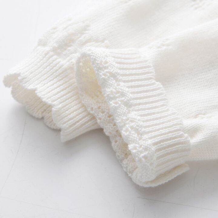 spring-and-autumn-newborn-infant-girl-knitted-shawl-one-button-thin-knitted-coat-lace-edge-cotton-sweater-knitted-sweater