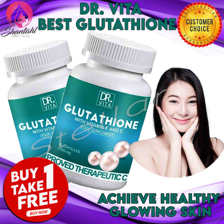 BUY 1 TAKE 1! 100% Original Healthy Glowing Skin Dr. Vita Glutathione ...