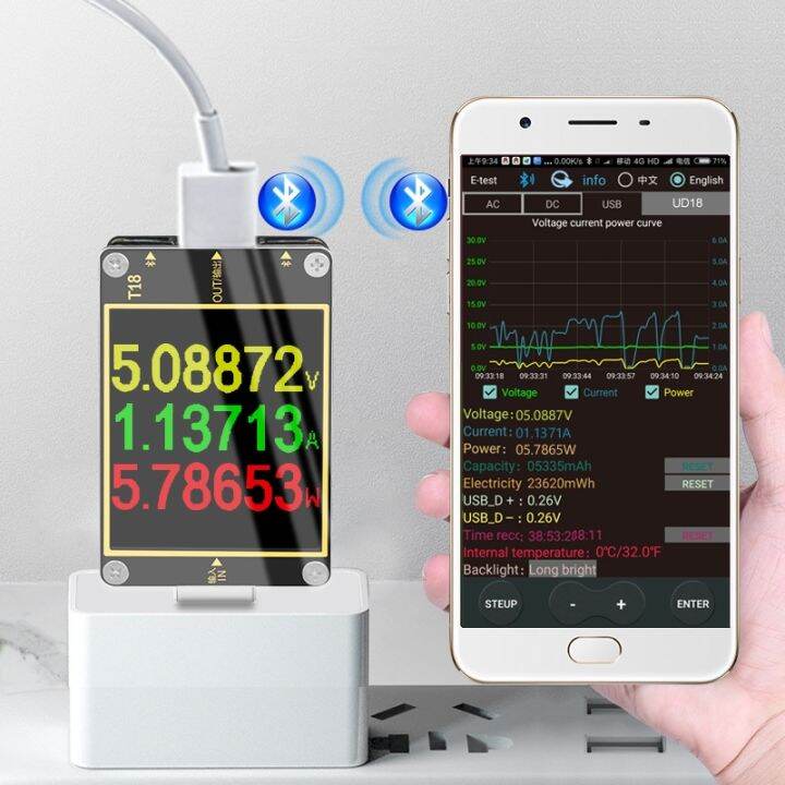 lz-volt-metro-digital-e-amper-metro-detector-de-tens-o-do-banco-de-pot-ncia-testador-usb-temporizado-medidor-de-corte-de-energia-usb-3-0-1-8