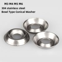 M3 M4 M5 M6 304 stainless steel Bowl Type Conical Washer Countersunk Washers Concave-Convex Hollow Fisheye Gasket