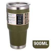 20/30Oz Travel Coffee Mug Stainless Steel Thermos Tumbler Water Cup Vacuum Flask Thermo Cups Bottle Thermocup Garrafa Termica