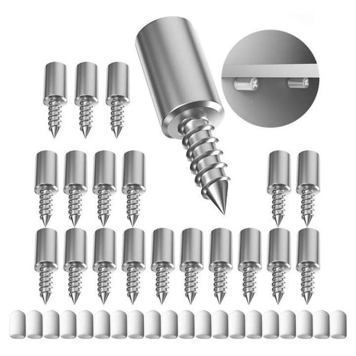 Shelving Pegs 20pcs Metal SelfTapping Closet Partition Pins