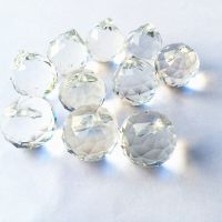 Quality 20mm 50pcs Aaa Crystal Faceted Balls Pendants For Chandeliers Crystal Lamp Prism Fengshui Diy Suncatcher Balls Deco