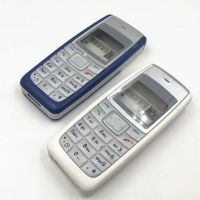 ฝาหลังที่อยู่อาศัยแบบเต็มรูปแบบสำหรับ Nokia 1110 1112ฝาหลังปิดโทรศัพท์เคสด้านหลังกรอบกลางปลอกหุ้มปุ่มแป้นพิมพ์ภาษาอังกฤษ