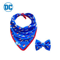 Kanine Krypto Pet Print Bandana &amp; Bow Set ชุดเซ็ทผ้าพันคอและโบว์ สำหรับสัตว์เลี้ยง