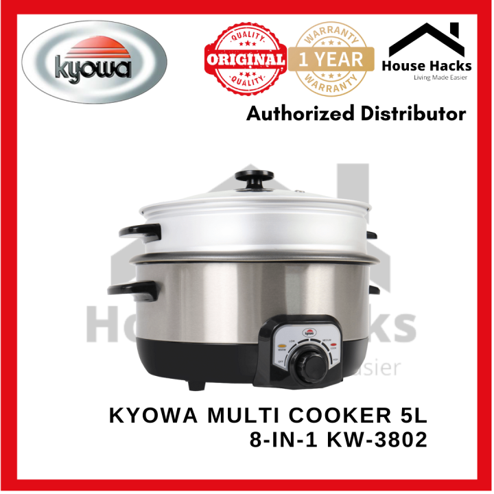 Kyowa Multi Cooker 3L 8in1 KW3802 (House Hacks) Lazada PH