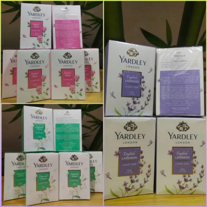 Original, Yardley Soap available 3 Scent, 100g Lazada PH