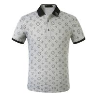 Men Polo Shirt Short Sleeve Polyester material Casual Shirt With Classic Pattern（Contact the seller, free customization）