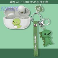 for Sony WF-1000XM5 Transparent Case XM5 1000xm5 Protective Cute Cartoon Covers Bluetooth Earphone Shell Headphone