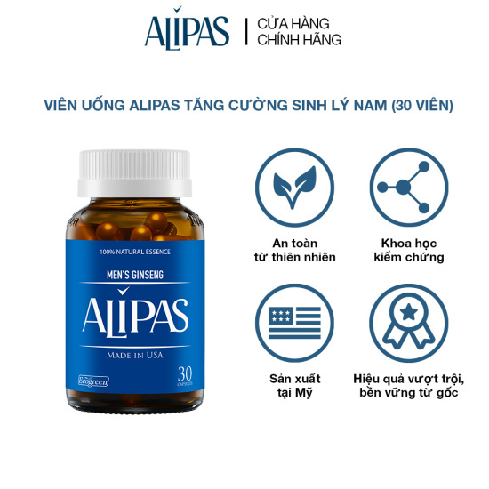 Alipas tăng cường sinh lý nam với eurycoma longifolia, oyster meat - ảnh sản phẩm 4