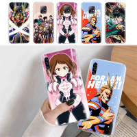 โปร่งใส อ่อนนุ่ม ปก หรับ Infinix Note 11S 10 12 8 10T 10I 10S 8I 11 7 Hot 6 Lite Pro Play Protective เคสโทรศัพท์ K-10 Anime My Hero Academia