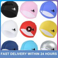 Swimming Cap Waterproof High Elastic Swimming Cap Good Elasticity Unique Swimming Hat Long Life Nylon New Adult Pu Swimming Cap Swim Caps