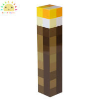 SS Light Up Torch 28เซนติเมตรความสว่างสูง LED Minecraft มือถือหรือติดผนังไฟฉาย