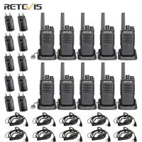 Retevis RT668ราคาถูกเครื่องส่งรับวิทยุ10ชิ้น PMR วิทยุ2ทางวิทยุเครื่องส่งรับวิทยุโรงแรมร้านอาหารเดินพูดคุยอุปกรณ์การสื่อสาร