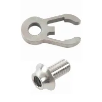 Titanium Handlebar Retainer Silver with Bolt Rust Resistant for Brompton Folding Bike 12G